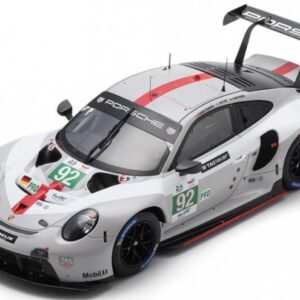 Modellino auto scala 1:18 Spark Model  PORSCHE 911 RSR N.92 24 H LE MANS 2022 ESTRE-VANTHOOR-CHRISTENSEN racing modellismo