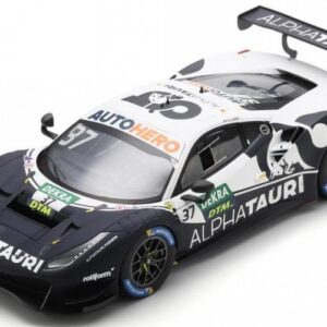 Modellino auto scala 1:18 Looksmart  FERRARI 488 GT3 EVO N.37 RED BULL ALPHA TAURI DTM 2022 S.LOEB racing modellismo