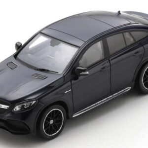 Modellino auto scala 1:43 Schuco MERCEDES X253 GLE 63 COUPE 2016 CANVASITE BLUE RESIN diecast modellismo statico