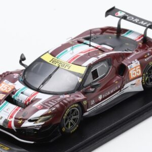 Modellino auto scala 1:43 Looksmart  FERRARI 296 GT3 N.155 LE MANS 2024 LAURSEN-LAURSEN-TAYLOR racing modellismo