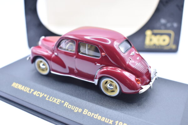 Modellino auto scala 1:43 Renault 4CV Luxe IXO diecast modellismo statico - Image 4