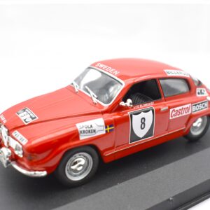 Modellino auto rally scala 1:43 Saab 96 V4 diecast modellismo statico
