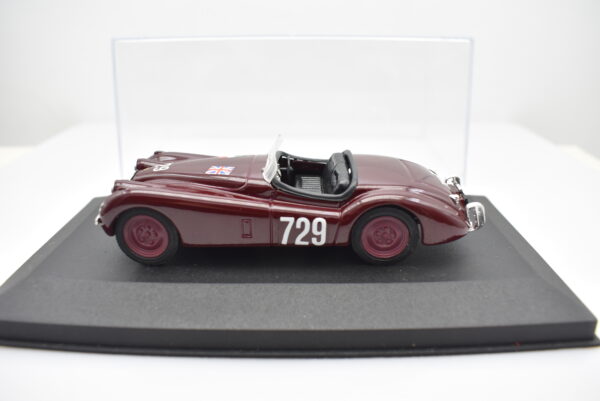 Modellino auto rally scala 1:43 Jaguar XK120 Brumm diecast modellismo statico - Image 2