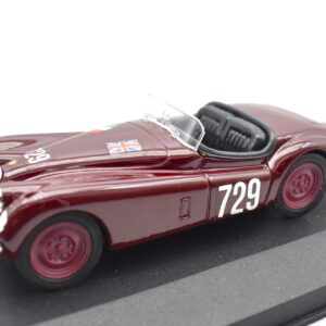 Modellino auto rally scala 1:43 Jaguar XK120 Brumm diecast modellismo statico