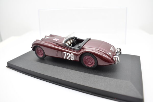 Modellino auto rally scala 1:43 Jaguar XK120 Brumm diecast modellismo statico - Image 3