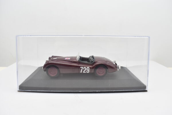 Modellino auto rally scala 1:43 Jaguar XK120 Brumm diecast modellismo statico - Image 5