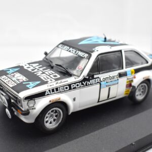 Modellino auto rally scala 1:43 Ford Escort RS 1800 diecast modellismo statico