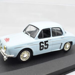 Modellino auto rally scala 1:43 Renault Dauphine diecast modellismo statico
