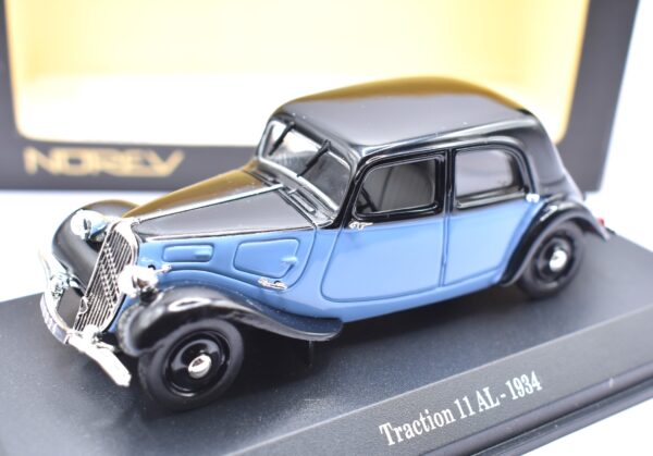 Modellino auto scala 1:43 Citroen Traction 11 AL Norev diecast modellismo statico