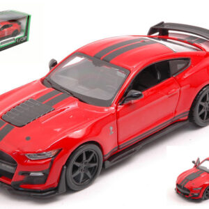 Modellino auto scala 1:32 Burago MUSTANG SHELBY GT500 2020 diecast modellismo statico