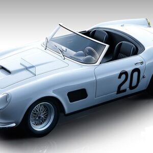 Modellino auto scala 1:18 Tecnomodel FERRARI 250 GT CALIFORNIA SWB LE MANS 1960 modellismo