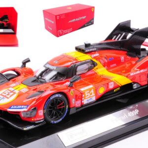 Modellino auto scala 1:43 Burago FERRARI 499P LE MANS 2023  racing modellismo