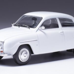 Modellino auto scala 1:43 Ixo SAAB 96 V4 1965 WHITE diecast modellismo statico