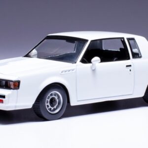 Modellino auto scala 1:43 Ixo BUICK GRAND NATIONAL WHITE diecast modellismo statico