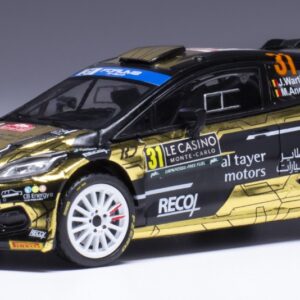 Modellino auto scala 1:43 Ixo FORD FIESTA RALLY MONTE CARLO 2024 modellismo car