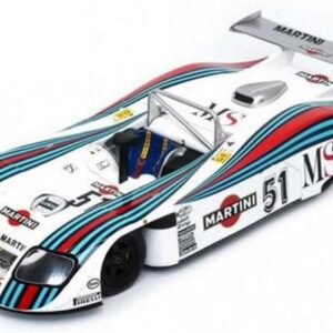 Modellino auto scala 1:18 Spark LANCIA MARTINI GR6 24H LM 1982 racing modellismo