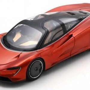 Modellino auto scala 1:43 Schuco MCLAREN SPEEDTAIL 2019 ORANGE modellismo statico