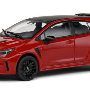Modellino auto scala 1:43 Solido TOYOTA COROLLA GR 2023 RED diecast modellismo statico
