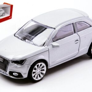 Modellino auto scala 1:43 AUDI A1 SILVER modellismo statico collezione