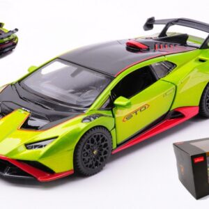 Modellino auto scala 1:32 LAMBORGHINI HURACAN STO WITH SOUND
