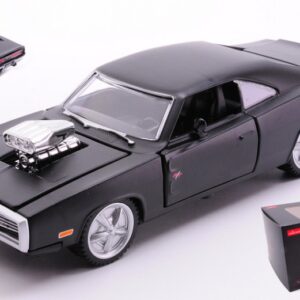 Modellino auto scala 1:36 DODGE CHARGER RT 1970 SOUND ENGINE modellismo statico