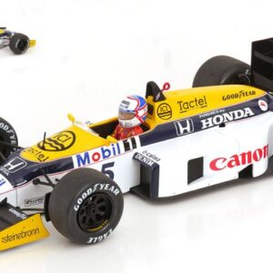 Modellino auto formula 1 F1 scala 1:18 WILLIAMS FW11 BRITAIN GP 1986 MANSELL