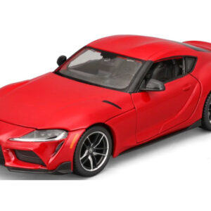 Modellino auto scala 1:24 TOYOTA SUPRA GR 2022 RED diecast modellismo statico
