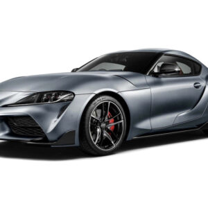 Modellino auto scala 1:24 TOYOTA SUPRA GR SILVER diecast modellismo statico