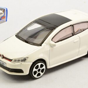 Modellino auto scala 1:43 Burago VW POLO GTI MARK 5 WHITE modellismo statico collezione