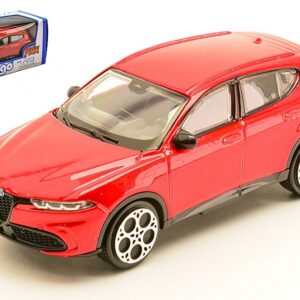 Modellino auto scala 1:43 Burago ALFA ROMEO TONALE RED modellismo statico collezione