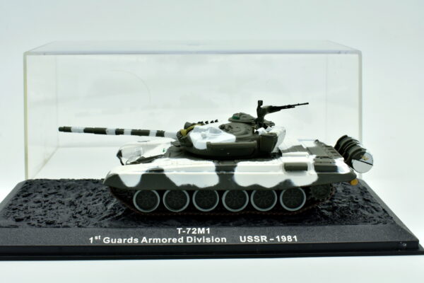 Modellini carri armati tank Panzer T-72M1 veicoli militari da combattimento collezione - Image 3