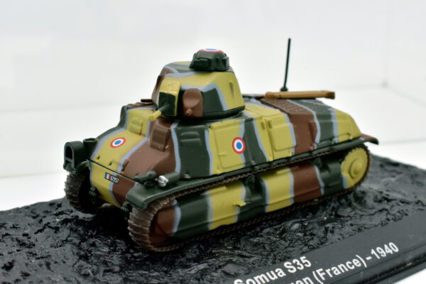Modellini carri armati tank SOMUA S35 veicoli militari da combattimento collezione - Image 5