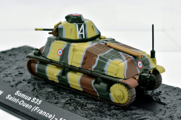 Modellini carri armati tank SOMUA S35 veicoli militari da combattimento collezione - Image 6