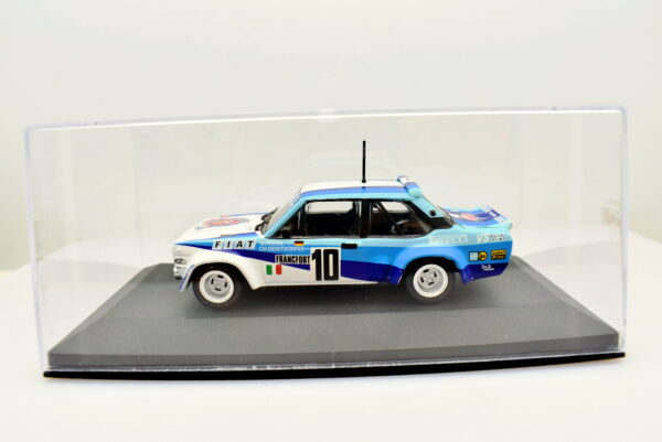 Modellino auto rally scala 1:43 Fiat 131 Abarth IXO diecast modellismo statico - Image 3