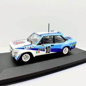 Modellino auto rally scala 1:43 Fiat 131 Abarth IXO diecast modellismo statico