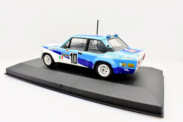 Modellino auto rally scala 1:43 Fiat 131 Abarth IXO diecast modellismo statico - Image 5