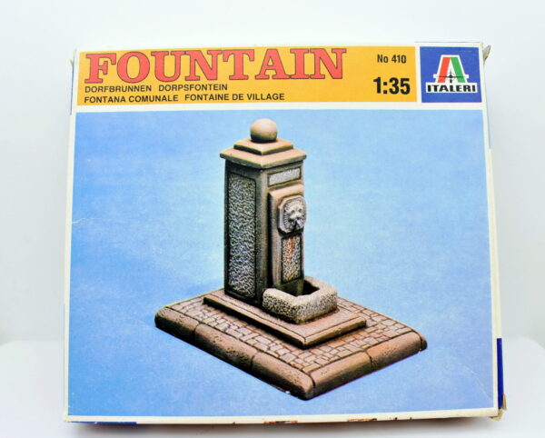 Modellino kit di montaggio diorami FONTANA scala 1:35 italeri