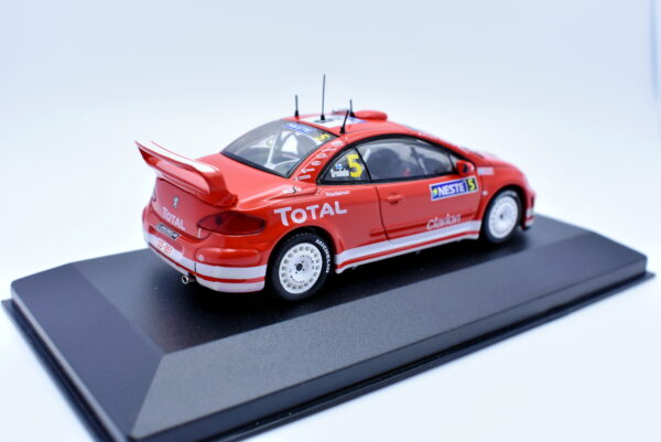 Modellino auto rally scala 1:43 Peugeot 307 ixo modellismo statico - Image 4