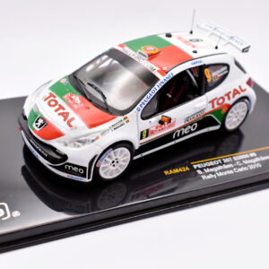 Modellino auto rally scala 1:43 PEUGEOT 207 S2000 modellismo statico