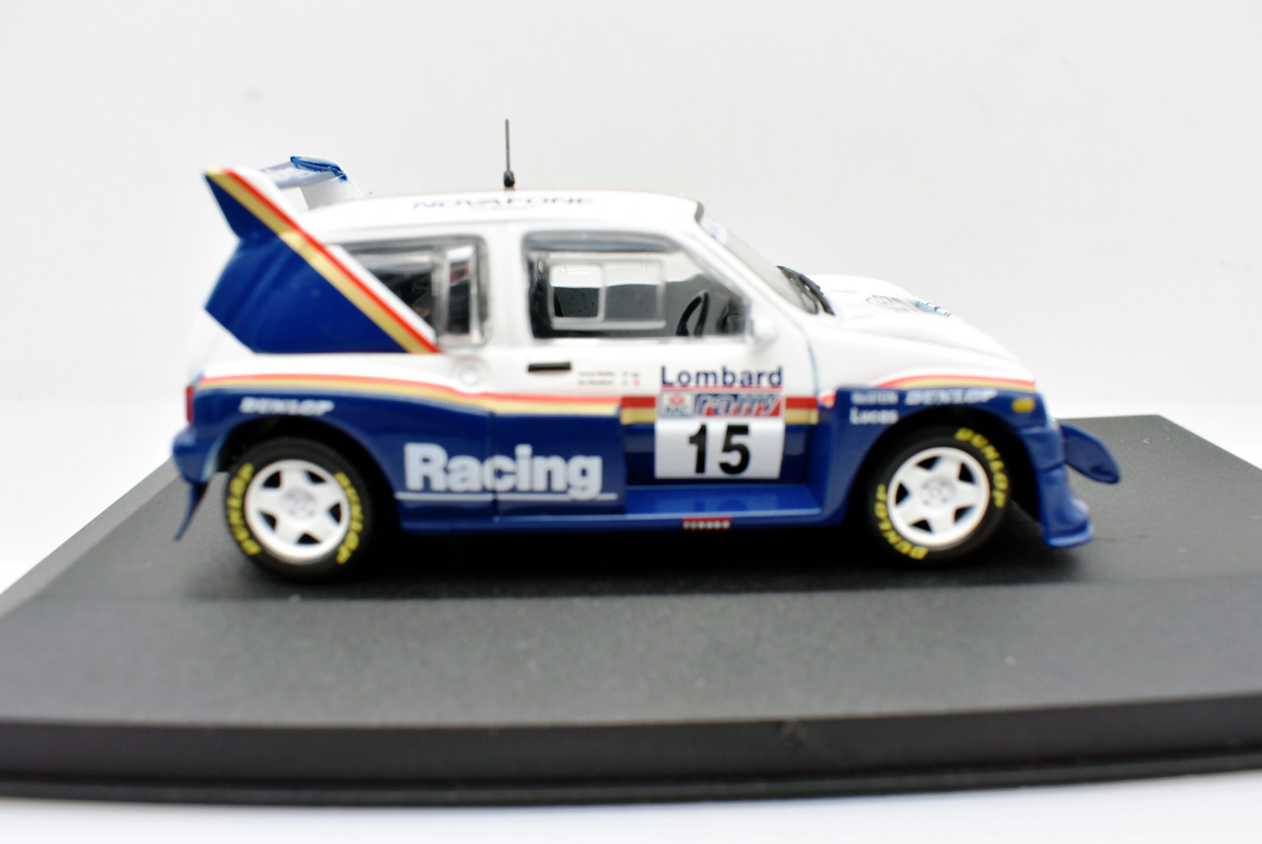 Modellino auto rally scala 1:43 MG Metro 6R4 Ixo diecast modellismo statico - Image 6