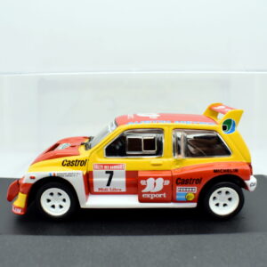 Modellino auto rally scala 1:43 MG Metro 6R4 Ixo diecast modellismo statico
