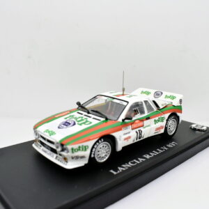 Modellino auto rally scala 1:43 Lancia Rally 037 Kyosho modellismo statico