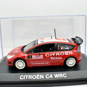 Modellino auto rally scala 1:43 Citroen C4 WRC Norev modellismo statico