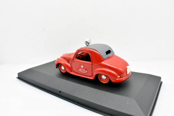 Modellino auto scala 1:43 Fiat 500 Pompieri 1949 Brumm diecast modellismo statico usati - Image 5