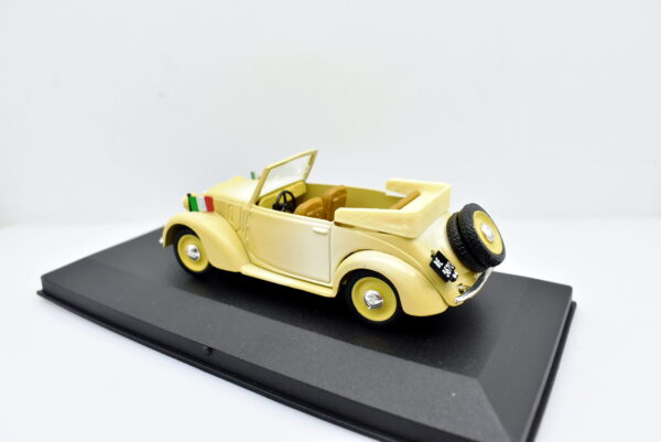 Modellino auto scala 1:43 Fiat 1100 508 Cabriolet Coloniale 1937 Brumm diecast modellismo statico usati - Image 5