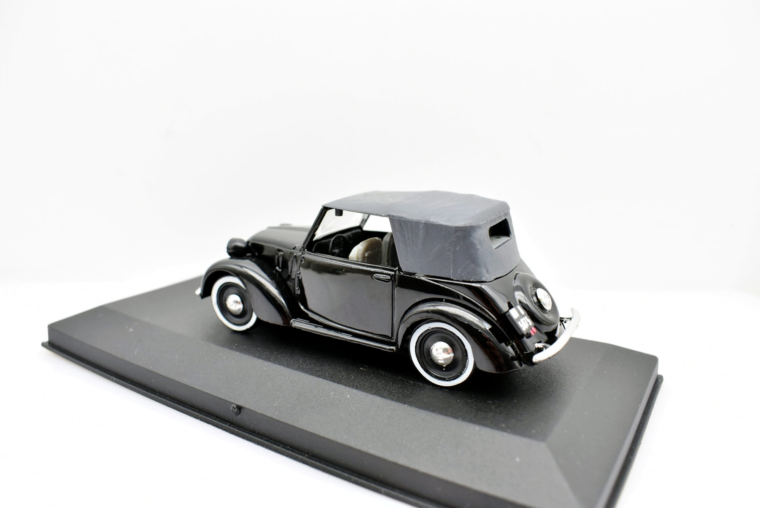 Modellino auto scala 1:43 Fiat 1100 Cabriolet 1937 Brumm diecast modellismo statico usati - Image 5