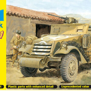 Modellino carri armati TANK model kit di montaggio Dragon  M2M2A1 HALF TRACK SMART KIT 1:35 modellismo statico