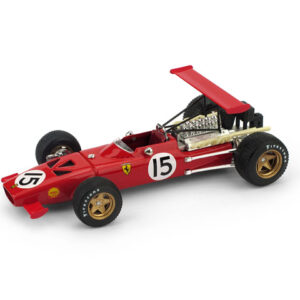 Modellino auto formula 1 F1 scala 1:43 Brumm FERRARI AMON 1969 SPAIN GP