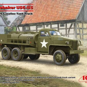 Modellino CAMION  model kit di montaggio ICM  STUDEBAKER US6-U5 WWII US GASOLINE TANK TRUCK KIT 1:35 modellismo statico