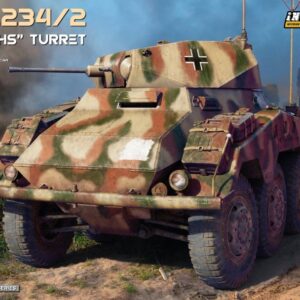 Modellino carri armati TANK model kit di montaggio Miniart  Sd.Kfz.2342 WITH  modellismo statico